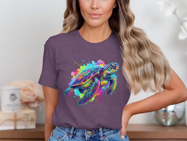 Colorful Sea Turtle T-Shirt